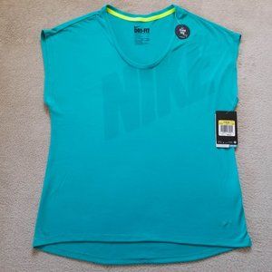 New Nike Dry-FIT teal colored top